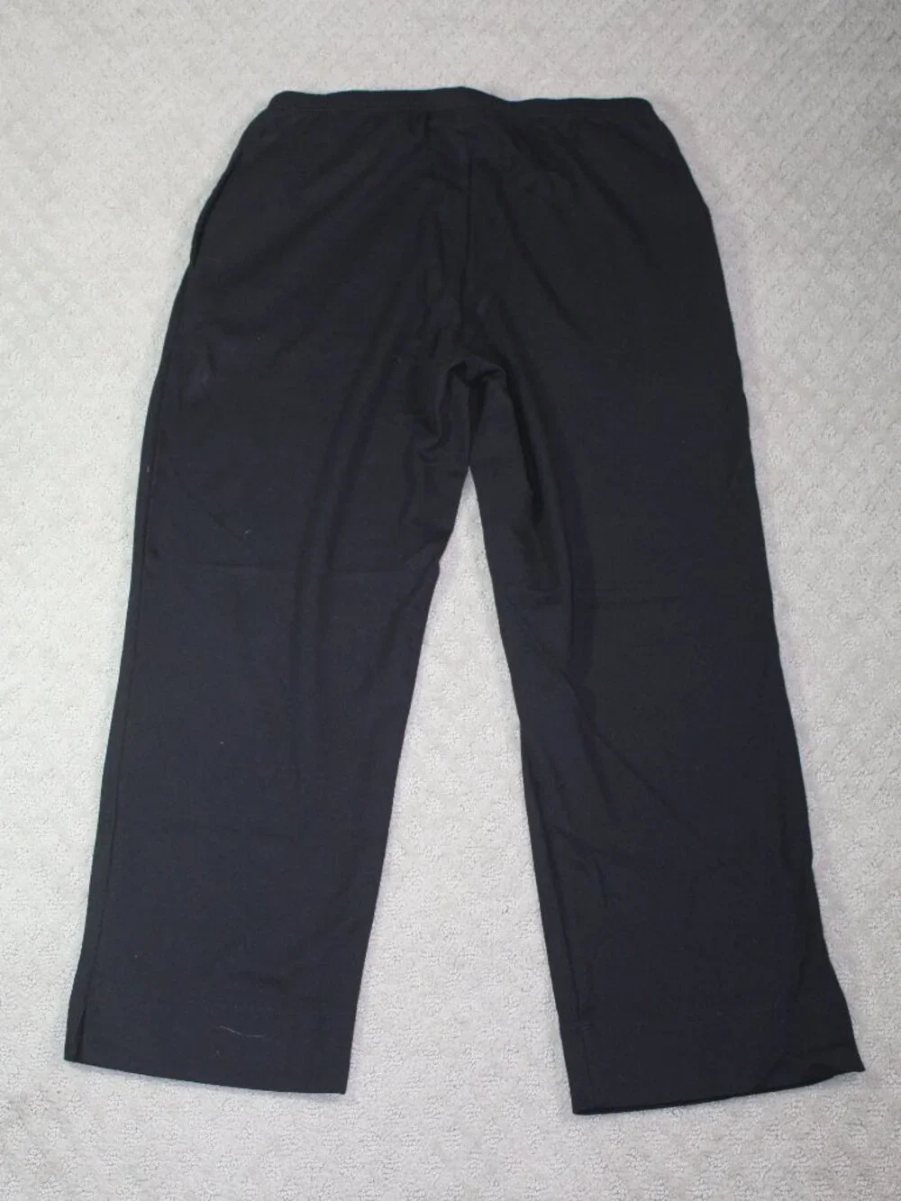 Bryn Walker Size S Black Stretch High Rise Cropped Comfort Pants w/ Pockets